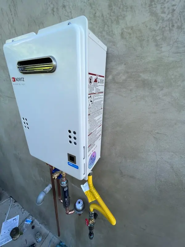 Tankless water heater installation for Hickory Woods homes