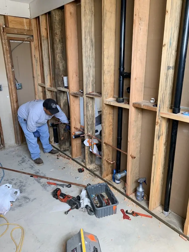 Commercial rough-in plumbing for Trenchless Sewer Repair in Hickory Woods